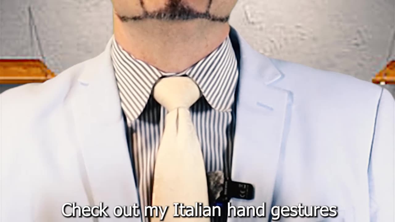 Italian Hand Gestures! This one means "Don't you dare touch me"