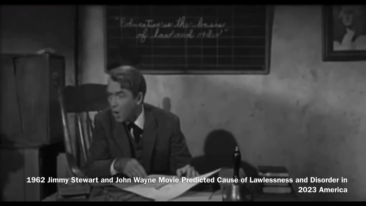 1962 Jimmy Stewart and John Wayne Movie Predicted Cause of Lawlessness and Disorder in 2023 America