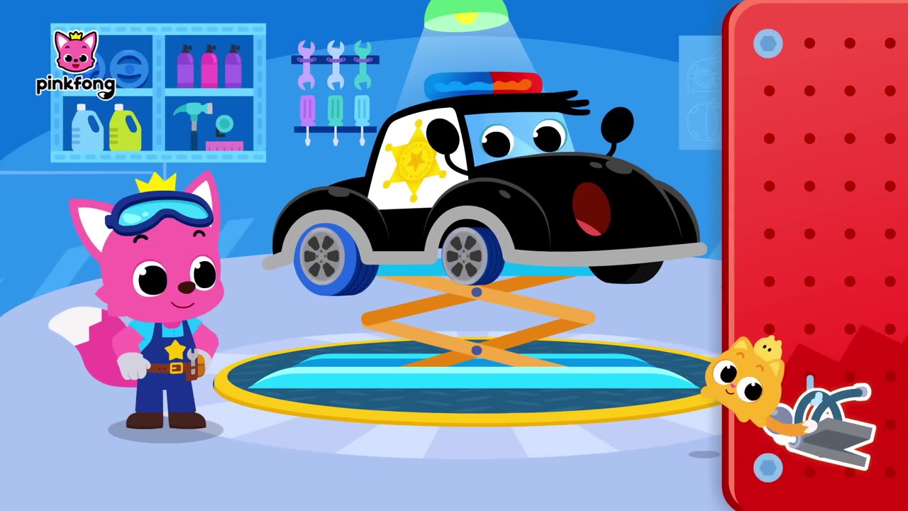 [TV for Kids] 🚨🚓 Police Car to the Rescue! | + More Car Songs | Songs for Kids