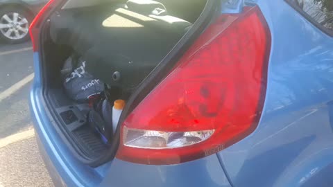 Fitted the tail light back on my ford fiesta 2010