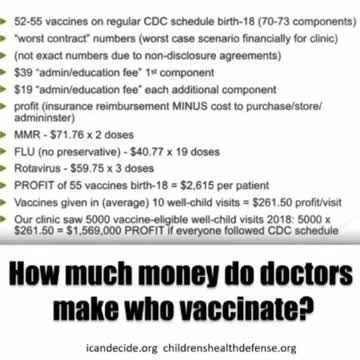 How Much Do Doctors Make Who Vaccinate?