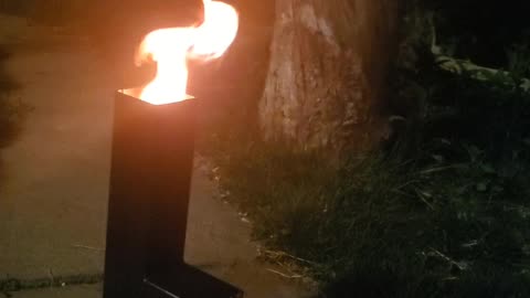 Rocket stove build