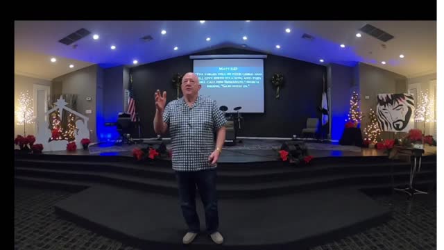 Sunday Morning Service with Pastor Larry Woomert 12/19/2021