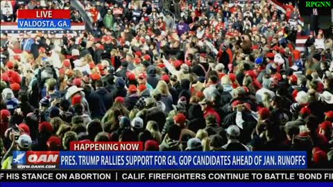 President Trump Live in Georgia 12/5/2020