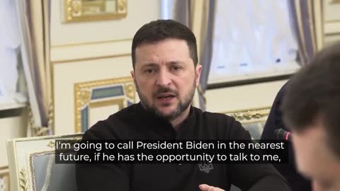 🚨🇺🇦🇺🇸ZELENSKY: I WILL ASK BIDEN TO INVITE ME TO NATO