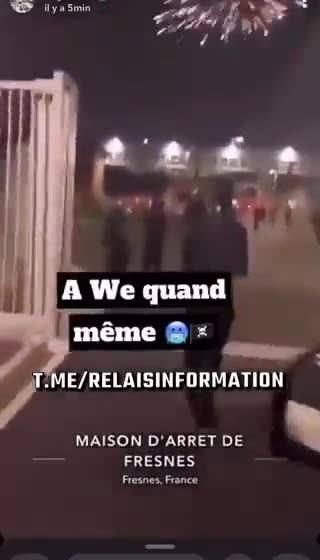 Reports of ppl storming detention center and releasing prisoners #Fresnes #France