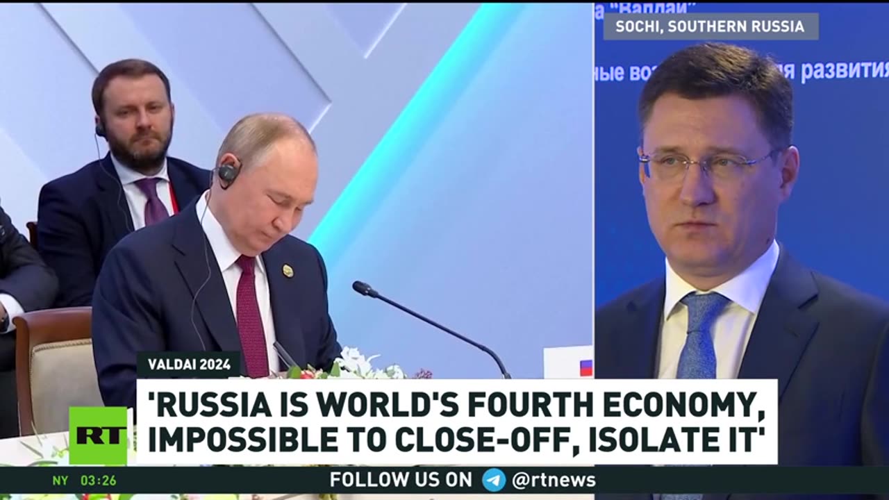 Russia is the 4th economy in the world, it is impossible to isolate it – Deputy Prime Minister