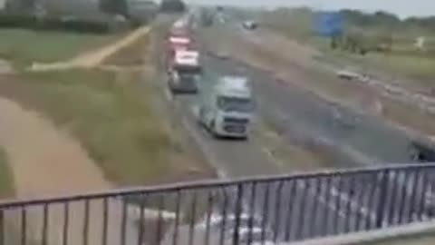 Sick of COVID Rules and Restrictions, the Truckers of Spain Have Assembled a Convoy for Freedom