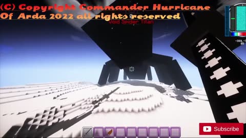 Minecraft Rulecraft Ep 2077 Nuclear Hurricane Vs The Void Spider Titan