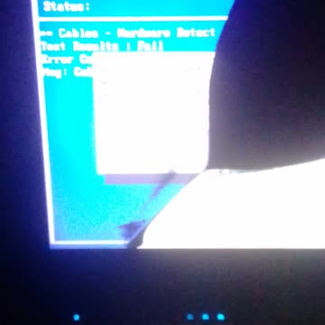 PC com Windows tela azul e preta