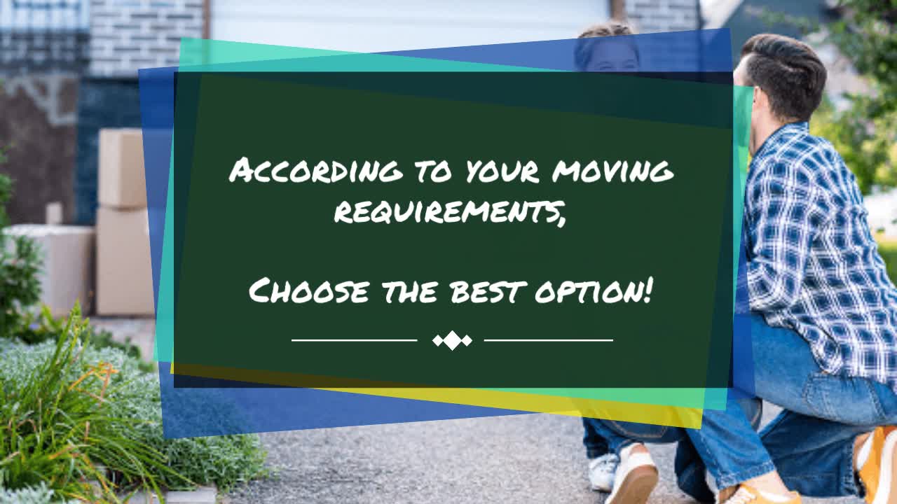 Relocate Yourself or Get Professional Help