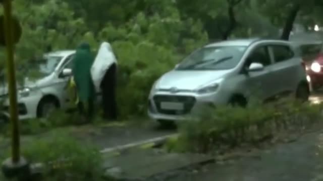 Current Delhi Rains & Thunder storm.