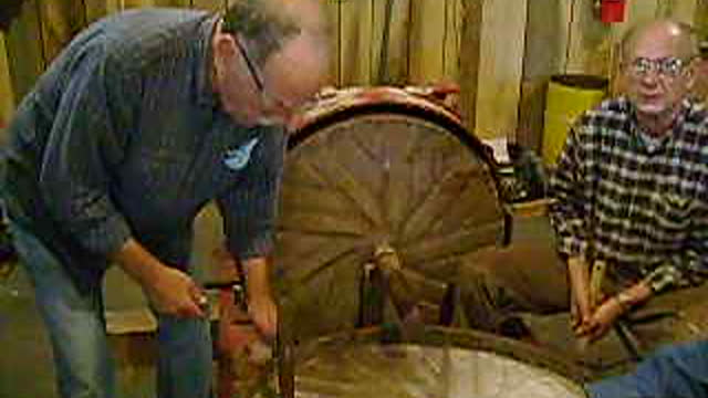 Sharpening Grist Mill stones