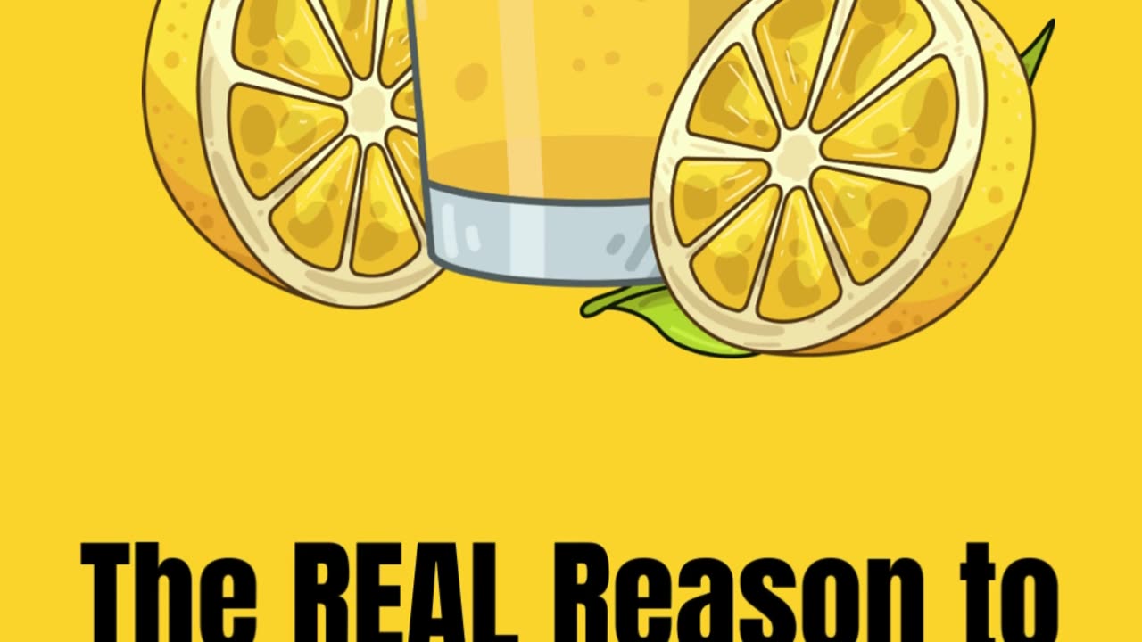 The REAL Reason to Drink Lemon Water Every Day