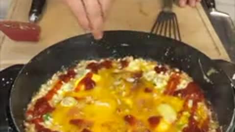 When he LIFTS it OUT of the PAN! These EGGS will BLOW your MIND!