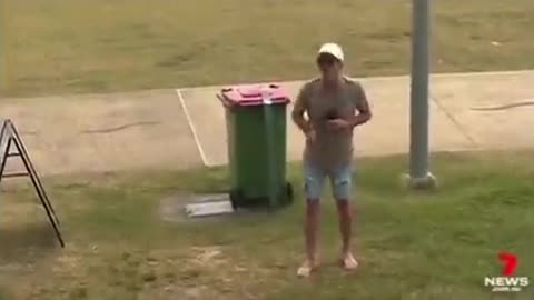 Qld Anastasia Palecek Gets Torched on Live TV
