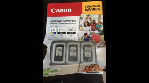 Review: Canon PG-210XL Black Ink Cartridge Double Pack