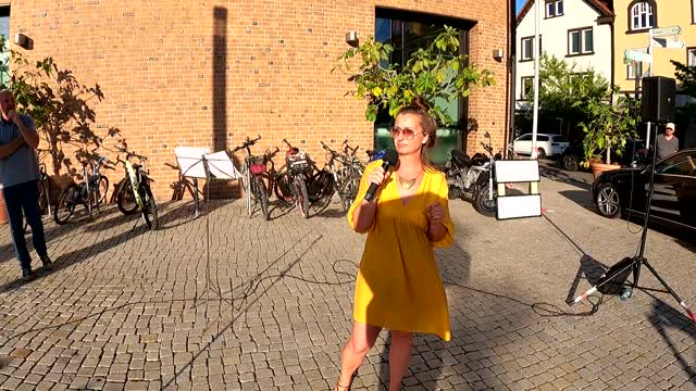 Tina Romdhani in Schwäbisch Gmünd am 26.07.2022