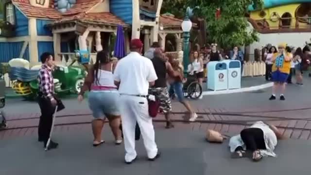 Brawl at Disney World. As usual 🙄