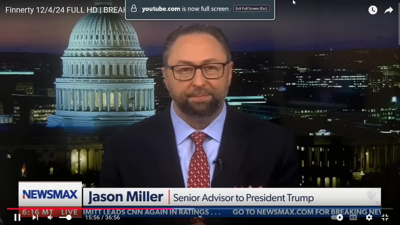 (Pt. 2) Finnerty Interviews Jason Miller, A Senior Advisor to Donald Trump