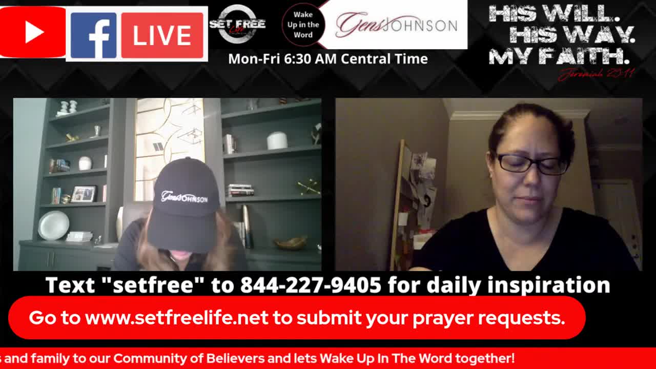 E.195 "Wake Up In The Word" with Pastor Paul & Gens Johnson, The Mindset Master