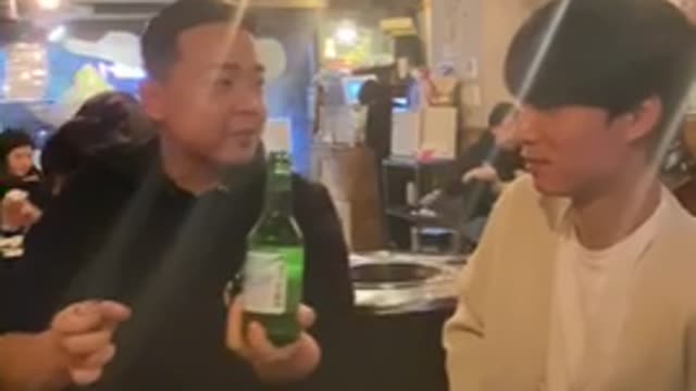 how to open soju bottle korea