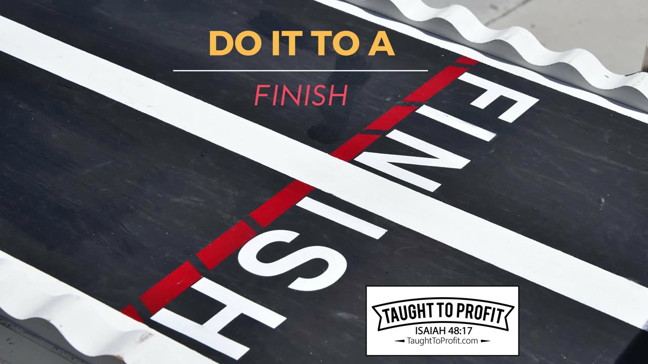 Do It To A Finish! By Orison Swett Marden