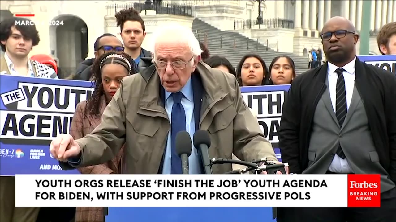 Bernie Sanders Sounds Alarm About Climate, Working Class Suffering Before Biden's State Of The Union