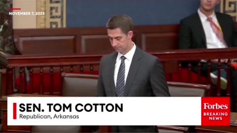 Senator Tom Cotton on Obama, Biden, and Iran