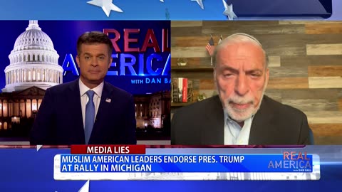 REAL AMERICA -- Dan Ball W/ Dov Hikind, MSM Labels Trump Rally As 'Nazi' Rally, 10/28/24