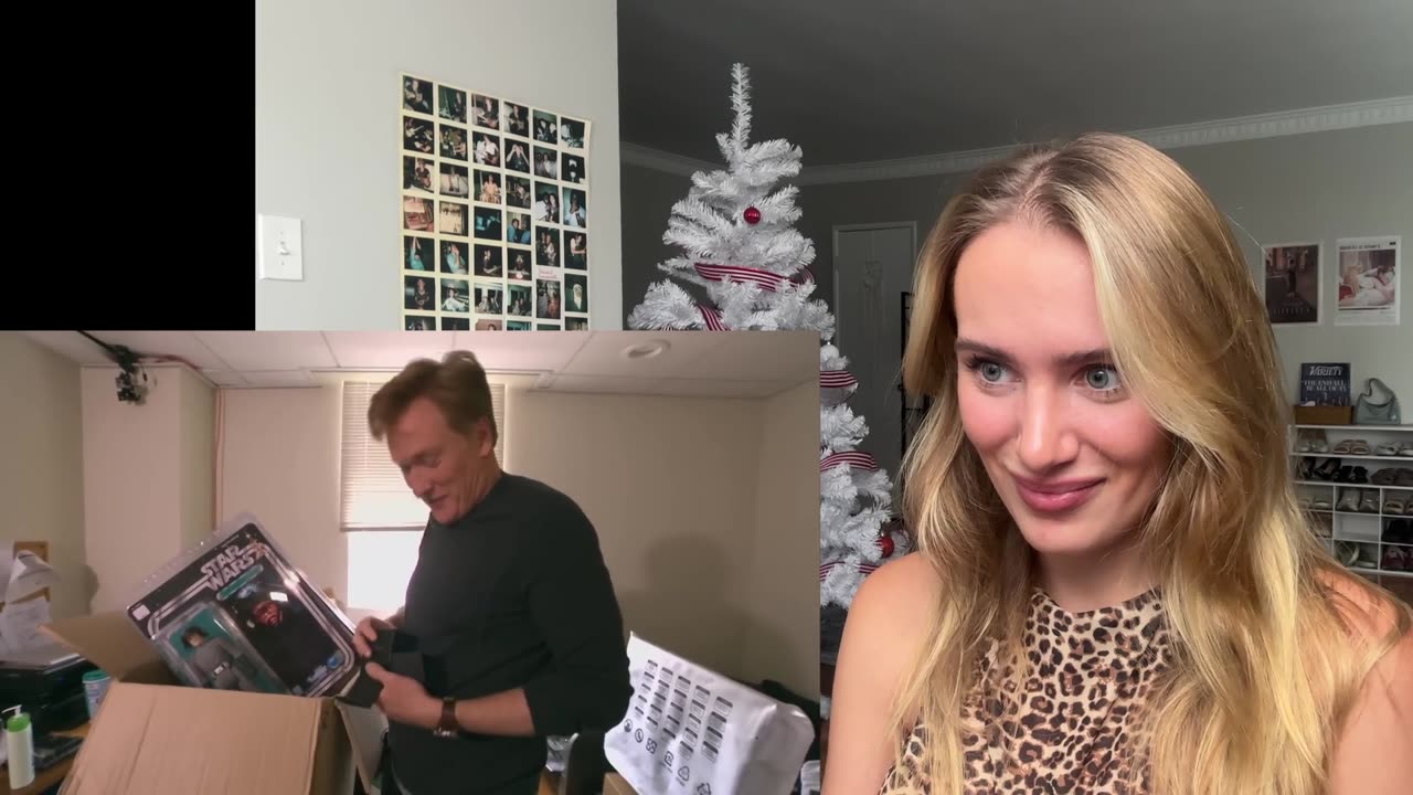 Conan Catches Jordan Schlansky Coming In Late! Russian Girl Reacts!!