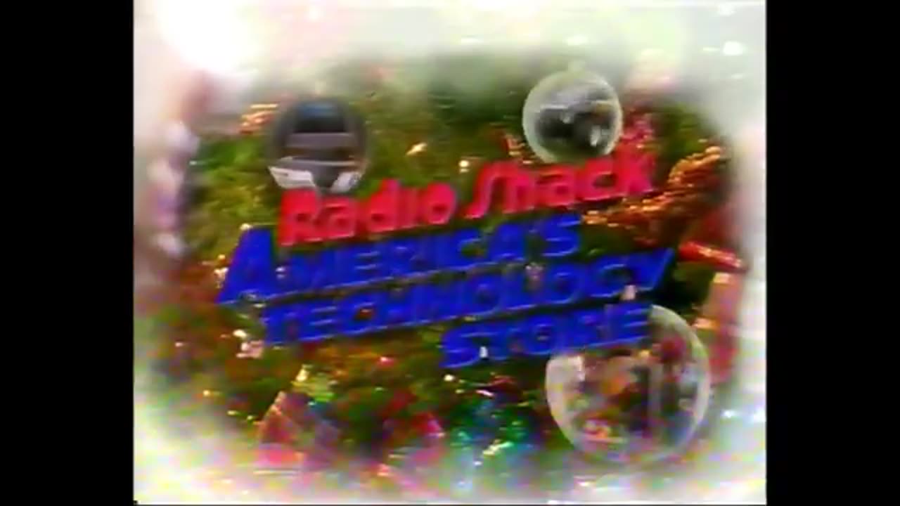 November 27, 1991 - Santa Claus Likes the Toys at Radio Shack