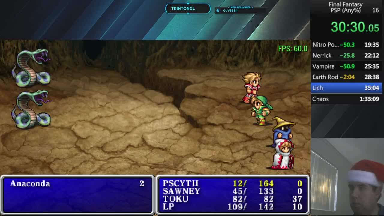 Final Fantasy 1 any%