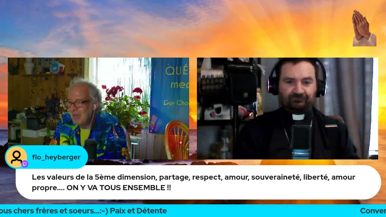 Vibrations Positives avec Mgr Lambillotte du 14 Juillet 2021 (LIVE)