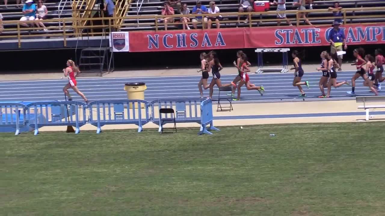 20170520 NCHSAA 3A State Track & Field Championship - Girls 1600 meters