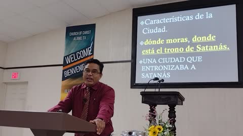 10-23-2022 Clase-Domingo am "El Mensaje a Pergamo" Predicador G. Garcia