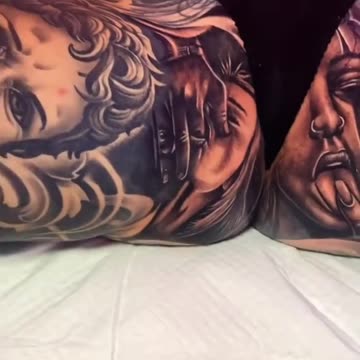 hot girl tattoo trend full body video