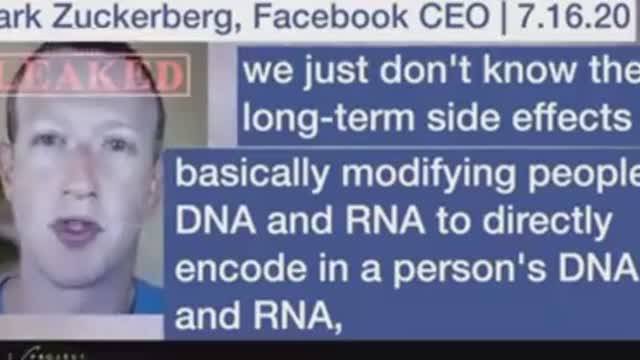 What’s that about mRNA Mark Zuckerberg...? 🧐