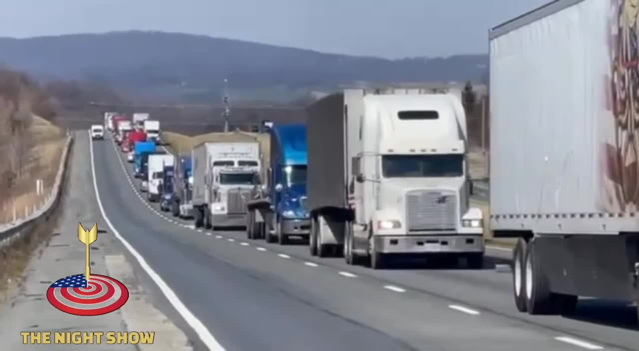 The People's Convoy Continues Their Quest for Freedom With Two More Laps Around the D.C. Beltway 🇺🇸