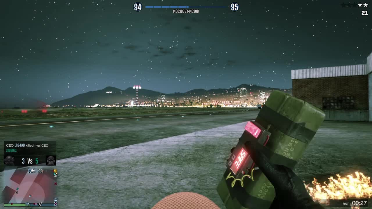 Luckiest Rocket Shot on Helicopter - GTA Online