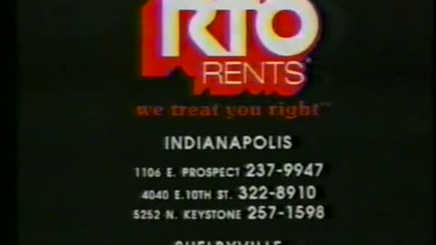 November 1990 - Rent a VCR for $9.99 Per Week