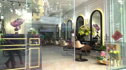 fancy barbershop New York city