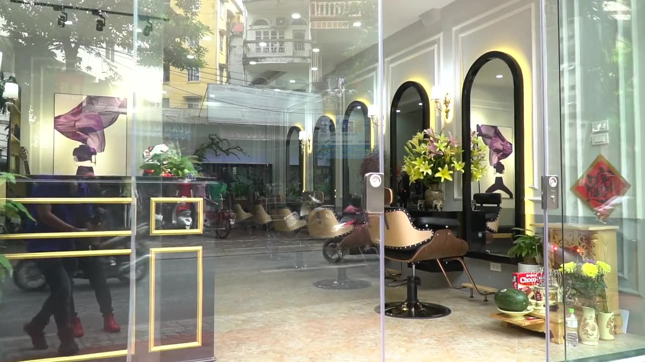 fancy barbershop New York city