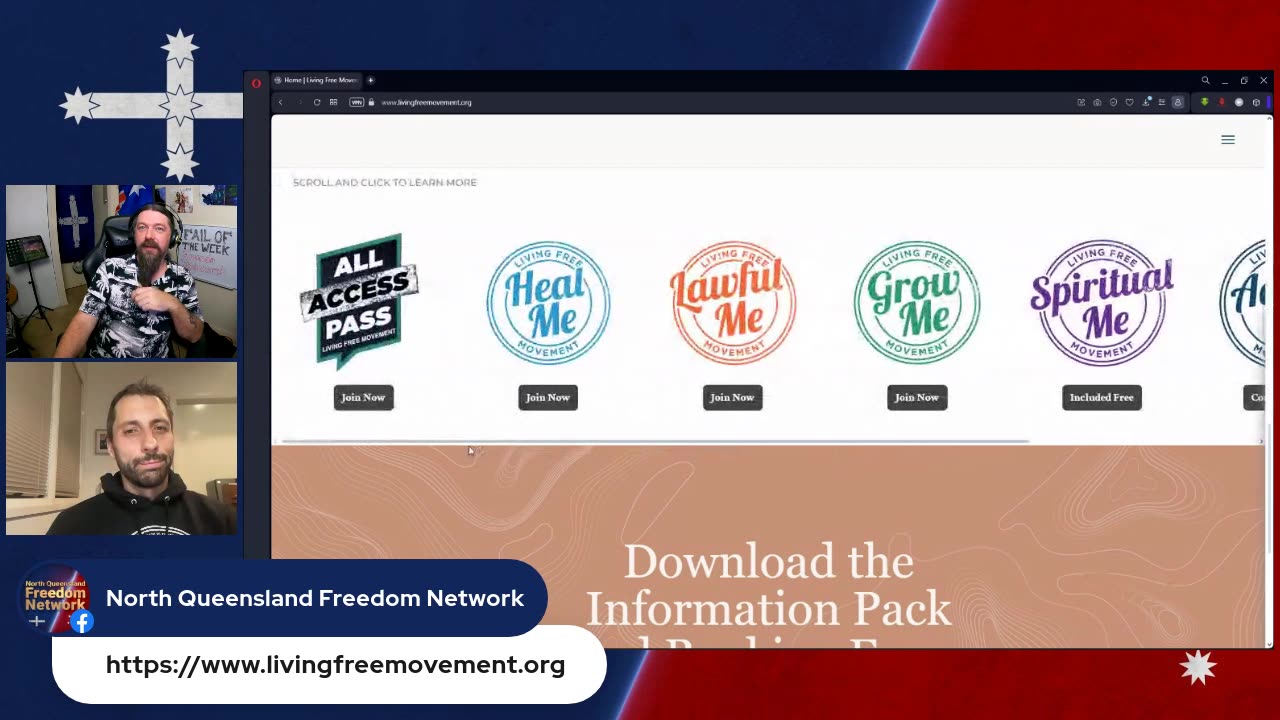 LIVE Chat Dave Armstrong - Living Free Movement