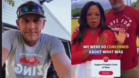 Oprah is so concerned with Maui this Lady nails it