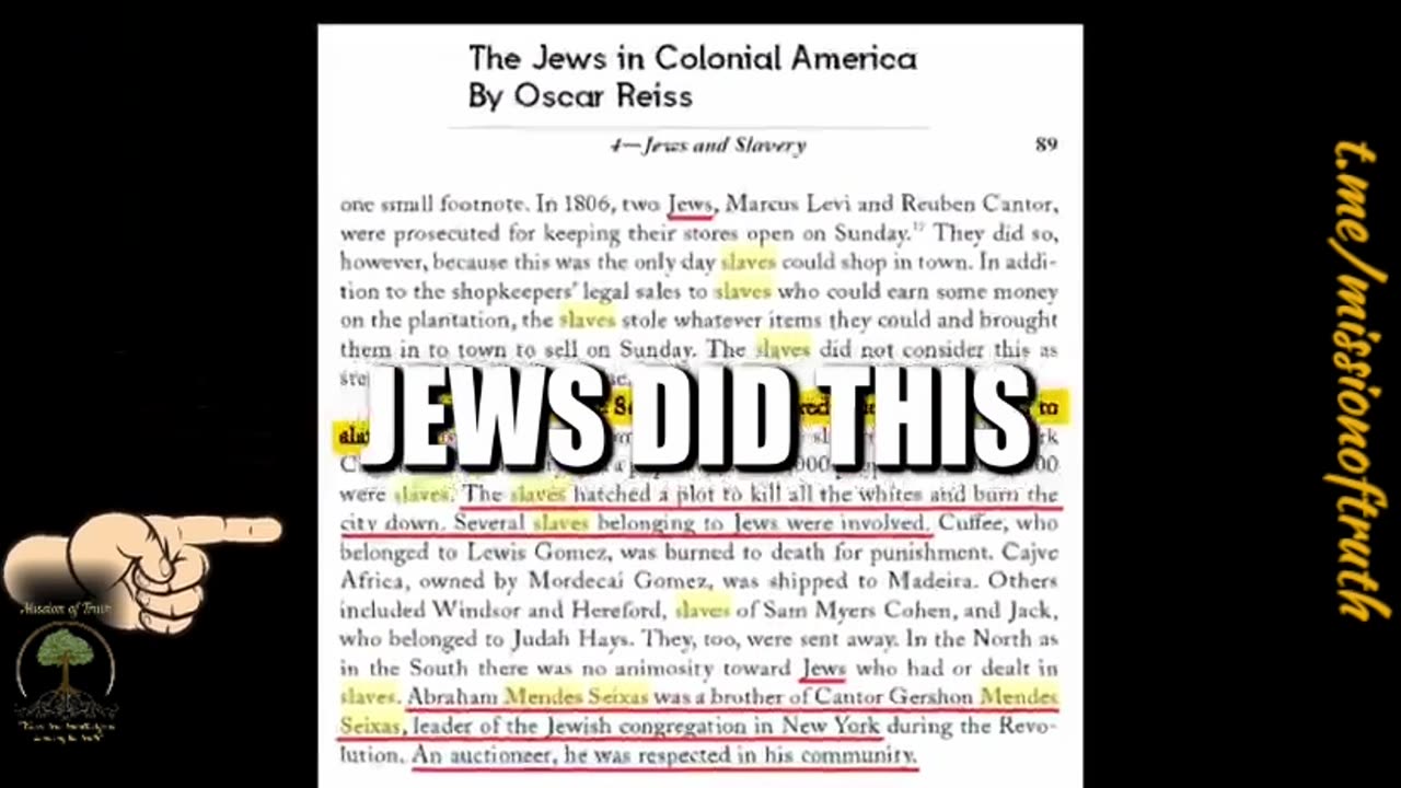 WHITE PEOPLE DIDN'T BRING THE SLAVES TO AMERICA