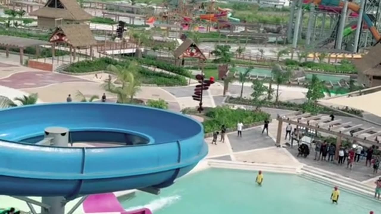 A new water park in Bangladesh