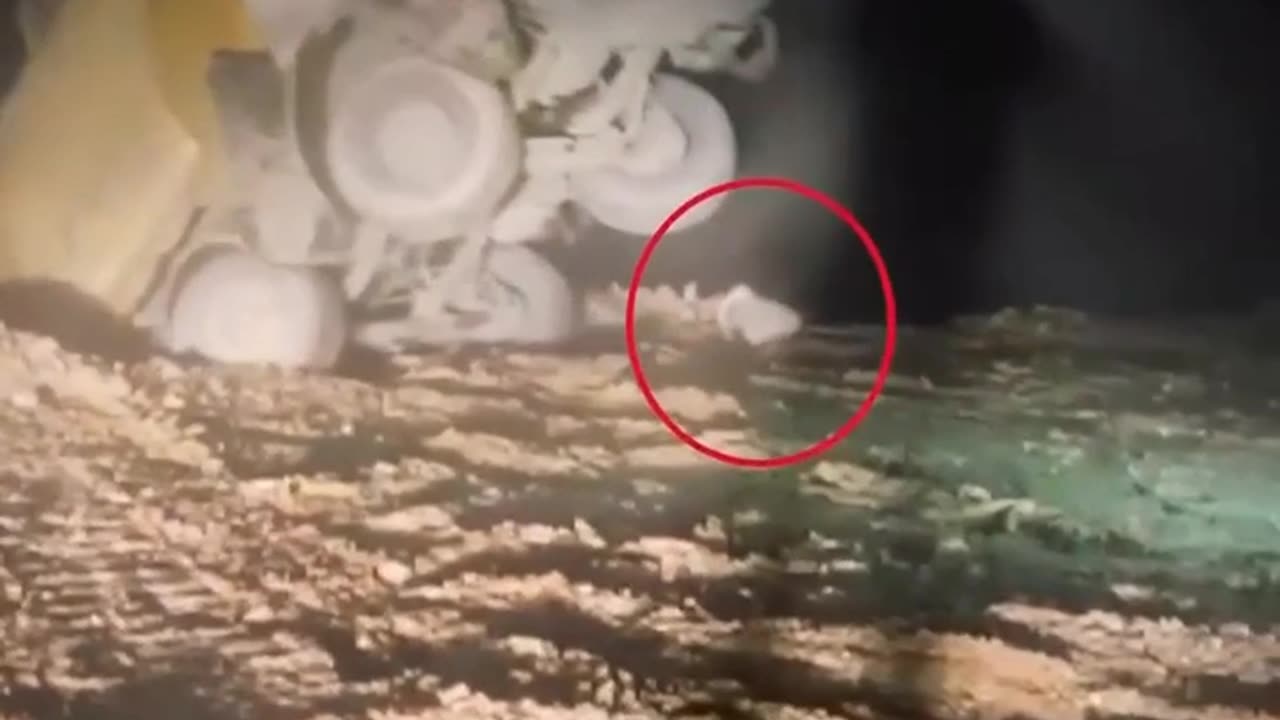 Lucky Man Jumps Out in Time of a #Truck #Rescue Gone Bad