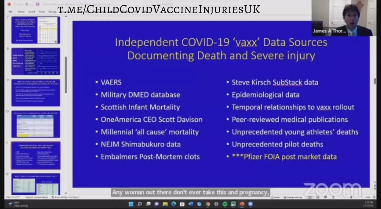 "The Vaccine Is More Effective Than The Abortion Pill " - Dr. James Thorp