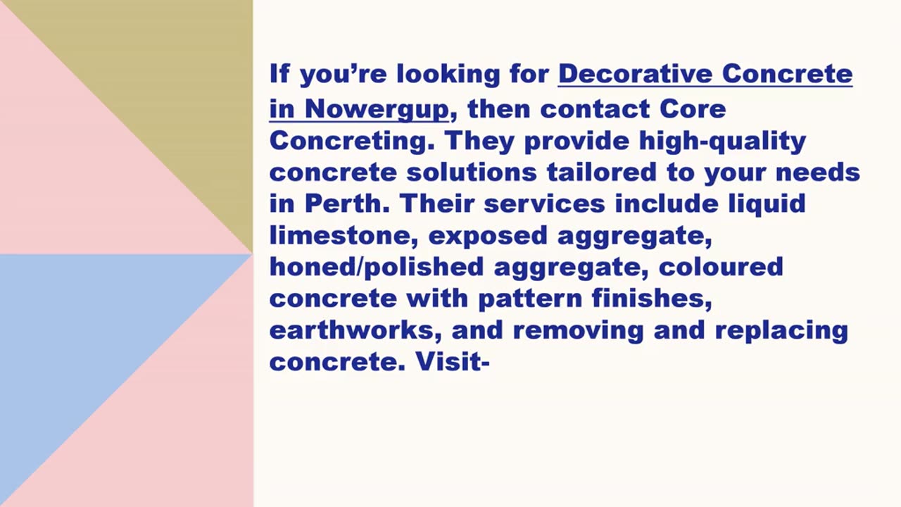 Best Decorative Concrete in Nowergup